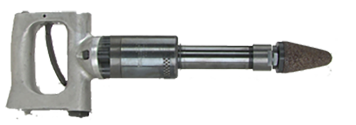 Henrytools 517H Horizontal Grinder "Governed Speed" Plug Wheel Grinder with spade handle grip.